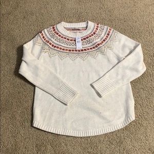 Cream colored sweater